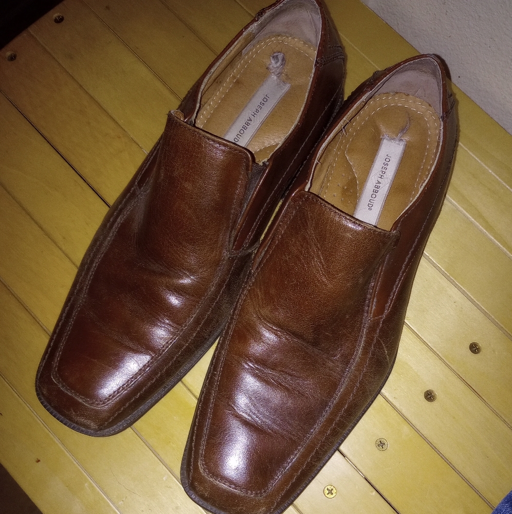 Joseph Abboud Men Brown Loafer Shoes